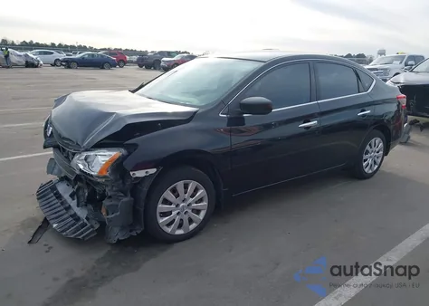 2015 Nissan Sentra Sv z USA, uszkodzony, nr VIN 3N1AB7AP7FY376196
